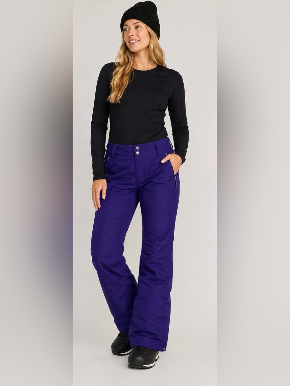 The North Face HyVent Ski Snowboard Shell Pants Women’s M Purple
